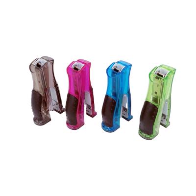 China High Quality Standard ABS+STEEL 24/6 or 26/6 Stapler Paper Stapler with Soft Base for Home Office School for sale