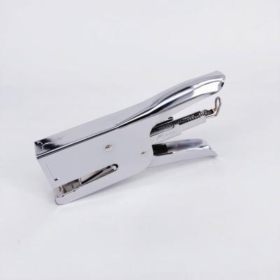 China High Quality SPCC Metal Pliers Stapler For Home Office School All Metal Mechanism Stapler Hand Held Stapler for sale