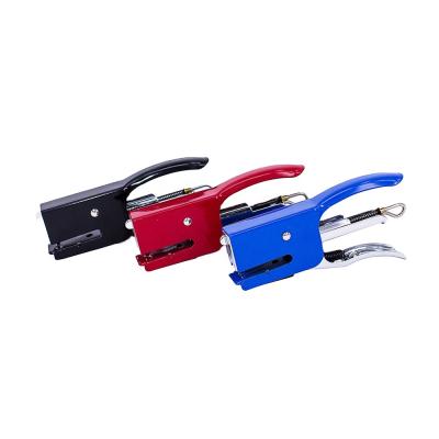 China Deluxe Pliers Stapler For Home Office School All Metal Mechanism Stapler Hand Held Stapler for sale