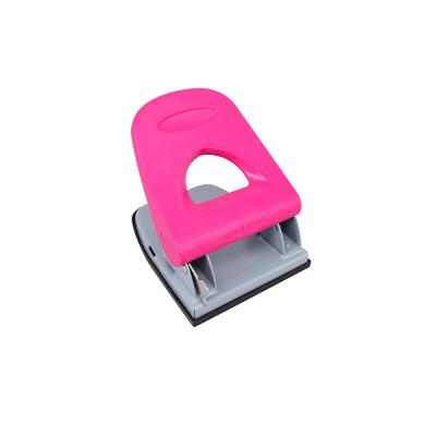 China Widely Used Office Punch 2 Office Paper Punch Punch With Creative Color for sale