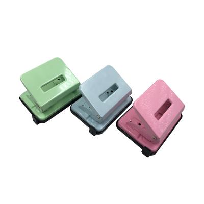 China Widely Used Office Punch 2 Office Paper Punch Punch With Creative Soft Color for sale