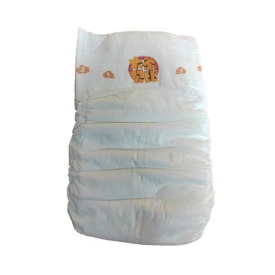 China High Quality Cheap Price Printed Breathable Disposable Baby Diaper In Bales From Fujian China for sale