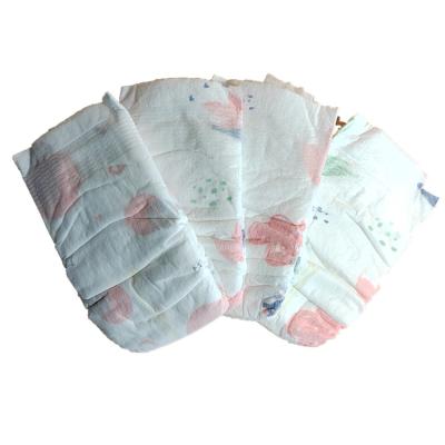 China 2022 Printed Disposable Baby Diaper Factory Price Baby Diapers Cotton Wholesale Cheap Baby Diapers for sale