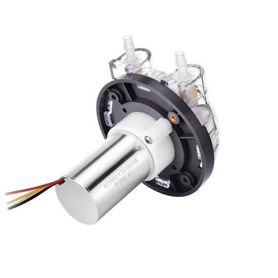 China Automotive Industry PENGPU Micro Peristaltic Liquid Transfer Pump 12V/24V Brushless High Quality Peristaltic Pump 5000 Hours for sale