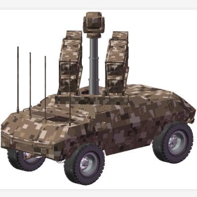 China Fast Defense Speed ​​Rolled Ground Attack Vehicle UGV Unmanned Robot for sale