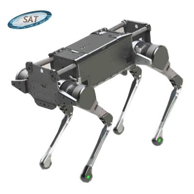 China With mini camera military robot dog for security inspection, exploration and rescue, express logistics for sale