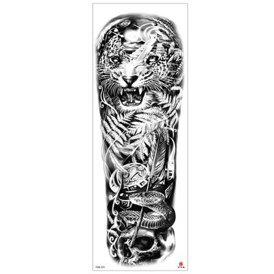 China 2022 New Extended ARM Temporary Hot Large Tattoo Sticker Waterproof Image Tattoo Sticker for sale