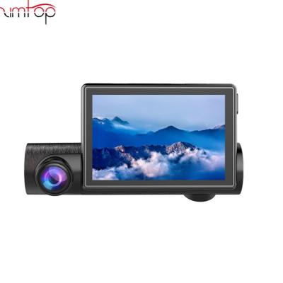 China Zimtop waterproof 3.0inch 2 in 1 novatek 96660 gps user manual fhd 1080p car camera dvr vcr for uber taxi for sale