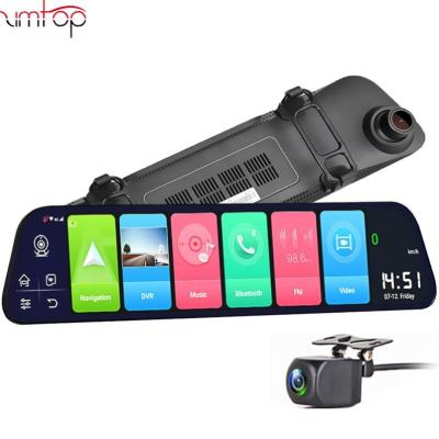 China Zimtop 12inch 1080p 4G NIGHT VISION Rear View Mirror Car WiFi ADAS Android 8.1Touch DVR Camera for sale