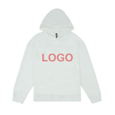 China Custom Oversized 360GSM Pullover Anti-wrinkle Logo Hooded Plus Size Men Heavy Cotton 100% Heavy Hoodies for sale