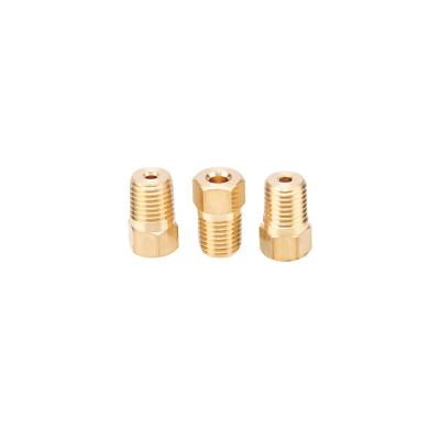 China Multiples Connector Brass Tube Fitting Gas Pipe Connector Brass Fitting Brass Connector for sale