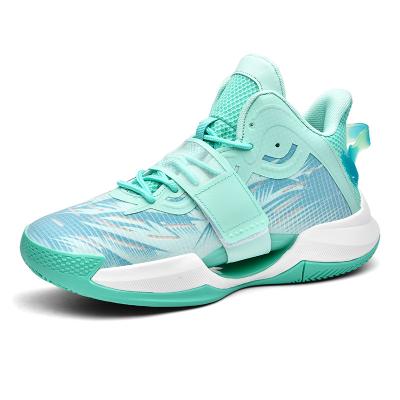 China EVA Size 36-45 2023 New Basketball Shoes Men's Sneakers High Quality Sports Running Couples Lightweight Non-slip Breathable Women for sale