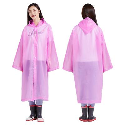 China Single-person Rainwear Transparent raincoat given to philandering for sale