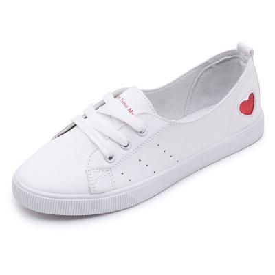 China China Wholesale Womens Sport Shoe Ladies Platform White Walking Sneakers for sale