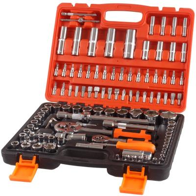 China Auto Repair Tool Kit 108 Pcs Socket Wrench Set 1/2