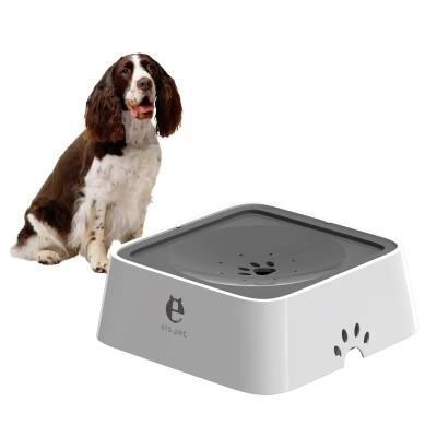 China Pet Bowl Pet Cat Floating Water Bowl Wholesale Hot Selling Sustainable No-puddle Dog Water Floating Bowl for sale