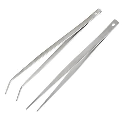 China Sustainable Kitchen Tweezers Pasta Tweezers Food Decorating Stainless Steel Tongs Set for sale