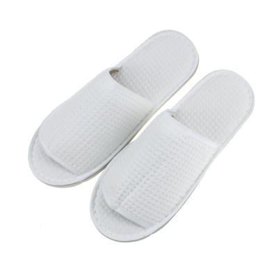 China Hotel/airline/travel /home 2022 Cheap White Disposable Open Toe Slippers Hotel Slippers Hotel Bathroom Slippers for sale