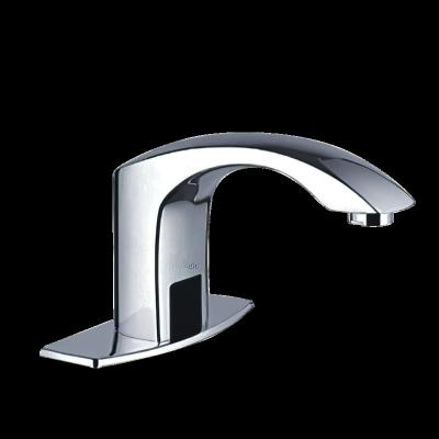 China Infared Touchless Faucets ING-9116 Electric Smart Touch Water Saving Automatic Silver Basin Faucet For Bathroom Hotel for sale