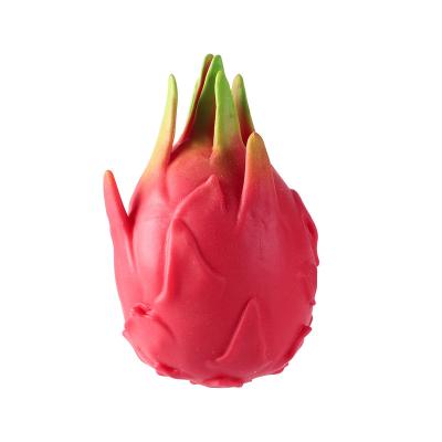 China Powder Filled Soft and Cute Stress Relief Squeeze Toy Hot Squeeze Ball Squishy Dragon Fruit Powder Squishy Sensory Toy Factory Sale for sale