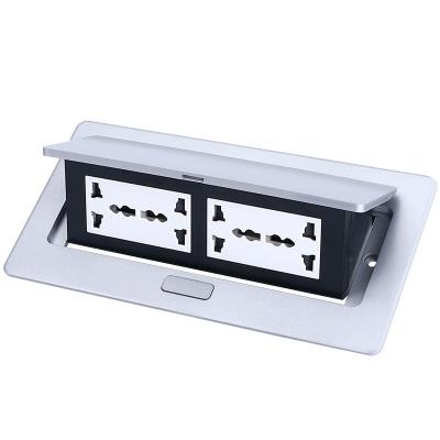 China Wholesale Residential / General Purpose Table Socket Pop Up Socket Outlet Box Desktop Socket 10A for sale