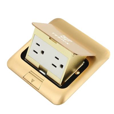 China Residential / Multi-Purpose Office Home US Power Noise Floor Socket Outlet Electric Ground Socket for sale