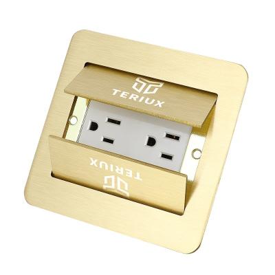 China Residential/Multipurpose Floor Socket/Ground Socket/Waterproof Trim Box Home Hidden Floor Socket Power Outlet for sale