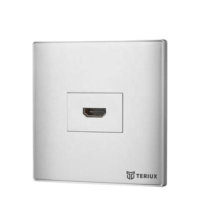 China Teriux 86 Commercial Type Universal Recessed Power Supplies Teriux 86 Recessed Socket Wall Outlet Electrical Outlet for sale