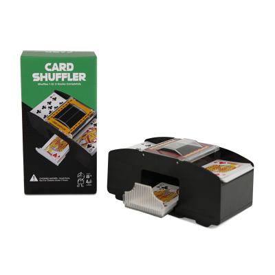 China ABS Plastic Hot Sale Card Shuffler Casino Automatic Poker Card Shuffler Dealer For Gambling for sale