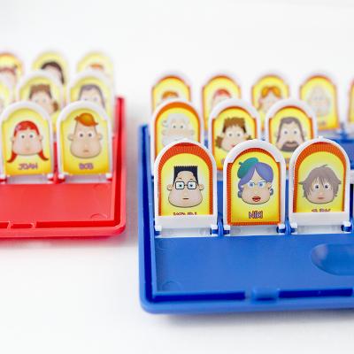 China Guessing Game Custom Educational Kids Toy People Characters Family Board Games Guess Who I Am Board Game for sale