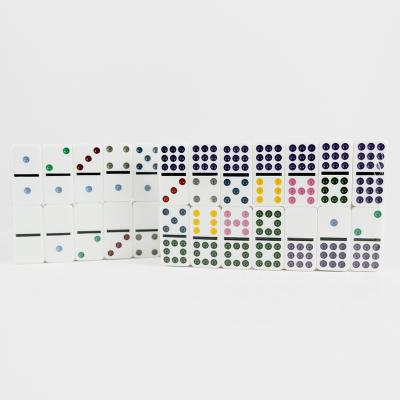 China Game of double 9 color dominoes for sale