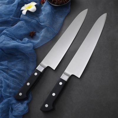 China Germany 1.4116 Carbon Steel 10 Inch Disposable High Chef Knife With ABS Handles for sale