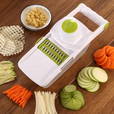 China Stainless Steel Viable Manual Hand Slicer Nutmeg Cutter Onion Zester Salad Grater Vegetable Mandoline Cleaver for sale