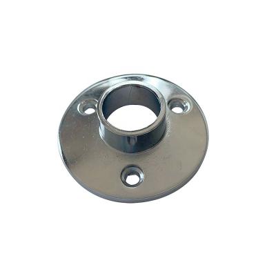 China For Hanging All Types of Curtain Rod Bracket Flange 19mm Zinc Allory Chrome for sale