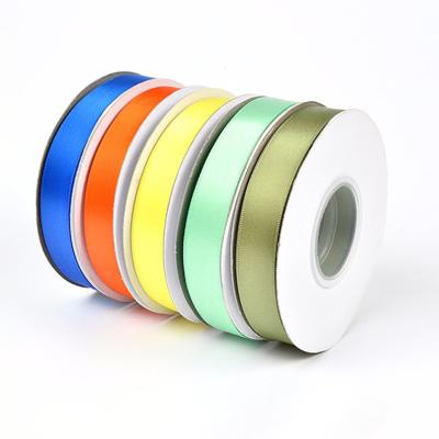 China Factory wholesale single face satin ribbon viable with low price for sale