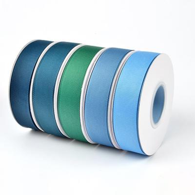 China Wholesale Polyester High Quality Grosgrain Double Face Double Face Ribbon for sale