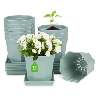 China Europe flower pots and planters wholesale, plastic barrier flower pot mold silicone manufacturer for sale