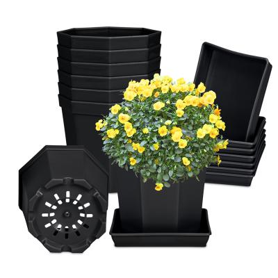 China Europe Flower Pots Wholesale, Cheap Large Plastic Potted Mold Flower Groot Artificial Flowers Pot for sale