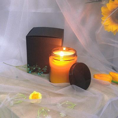 China Birthdays Eco Palm Yankee Organic Natural Soy Wax Candle Jars Bulk Canola Oil for sale