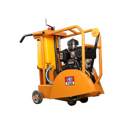 China Construction material 500/600mm cutting depth 180mm diesel/gasoline shops HQS500B 13hp blade road cutter road machinery concrete cutting repair for sale