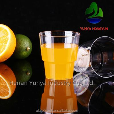 China Disposable Eco Friendly 7 8 9 10 12 16 20 oz disposable plastic pet cup with dome flat lid wholesale custom PET cups plastic for sale