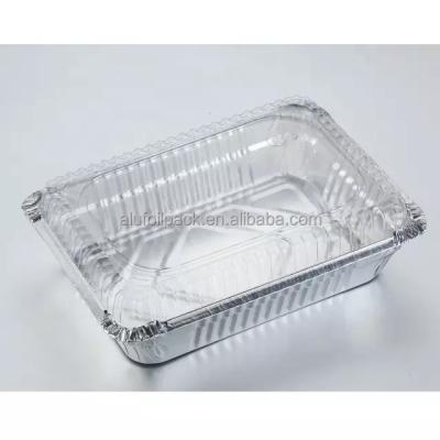 China Takeaway Food Packing New Design Aluminum Foil For airway home kitchen BBQ use Food Packing disposable Container for sale