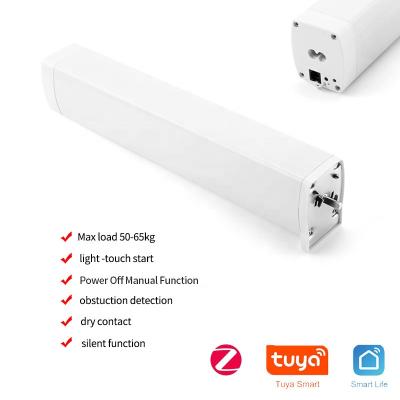 China Tuya Zigbee Curtain Motor Voice Control Modern Smart Ultra Quiet Electric Wireless Remote Control Tools For Alexa Google Home for sale