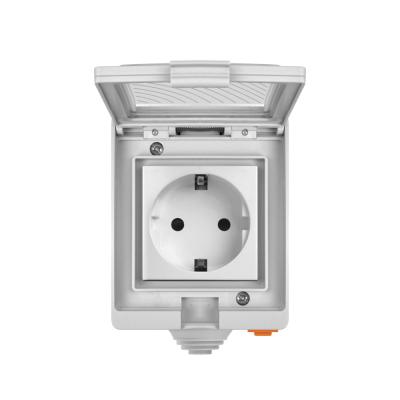 China Sonoff S55 De Wifi Smart Socket, Ip55 Socket Outlet Waterproof Smart Timer Switch For Smart Home Works With Alexa SONOFF S55 De for sale