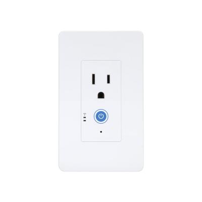 China PC V0 SONOFF IW100 USA Wifi Smart Wall Socket Switch 15A Power Wireless Monitoring Switches eWeLink App Control Works With Alexa for sale