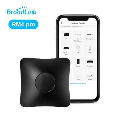 China Pro Smart Home Universal Wifi BroadLink RM4 Remote IR and RF Transmitter for Air-Con, TV, Switch, Support Alexa etc. and Google's home for sale