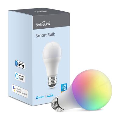 China Residential Broadlink Lb27 R1 Smart Dimmable RGB Light Bulb Works with Alexa, Google Home, Ifttt for Home Automation for sale