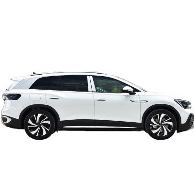 China New pure leather electric brushless smart suv high speed crozz private car id.6 motor energy vehicle ev with ABS EBD LOW air surveillance radar for sale