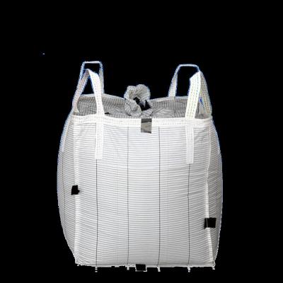 China Breathable fibc super bags pp bag 1Ton 2 ton type C big bag anti static jumbo bag for sale