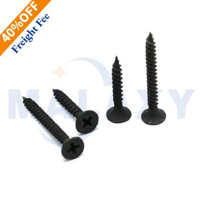 China MALAXY Pan Black Gray Phosphate Drywall Screws Manufacturers for sale